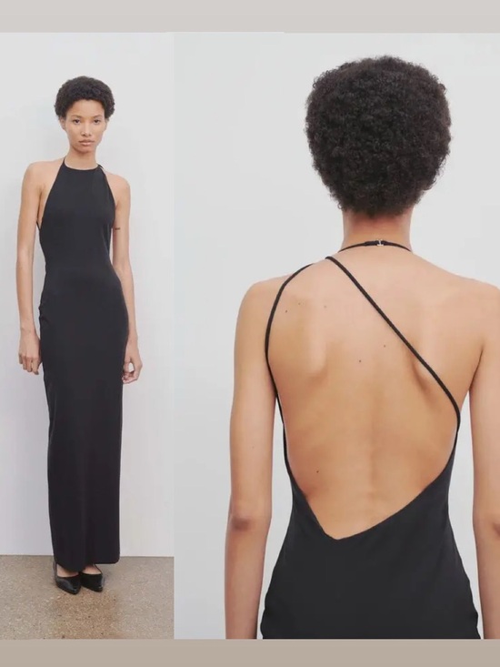 The Row Dresses & Skirts - The Row Black Coralia Dress NWT Size M Black